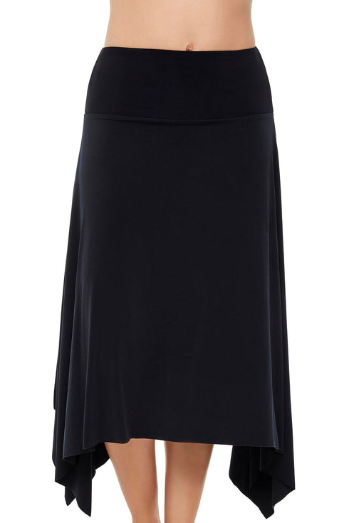 MagicSuit Solids Jersey Handkerchief Convertible Skirt Dress